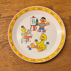 90’s Sesame Street Kids Plate
